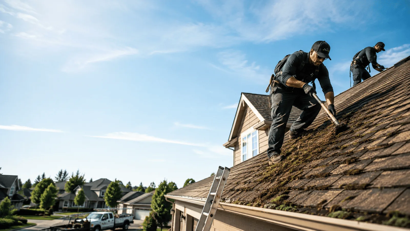 Roof Moss Removal in Millersville, MD near me
